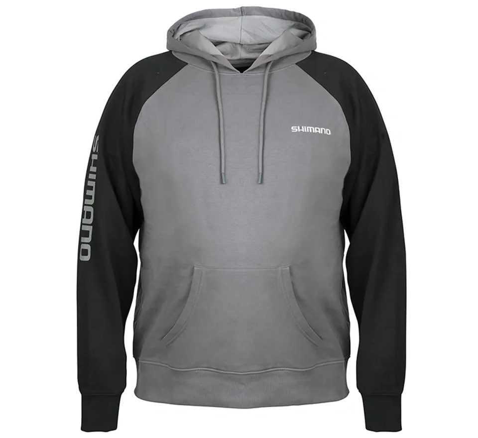 Shimano Mikina Wear Pull Over Hoodie Grey