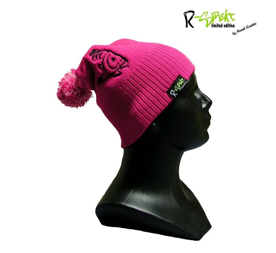 R-Spekt Dětský kulich PomPom Duo beanie limited edition růžový