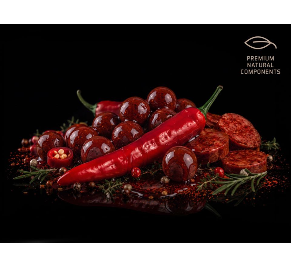 Delphin Boilies v dipe BreaX/HotHELL Robin red-Chilli-Fr.Klobása 200ml