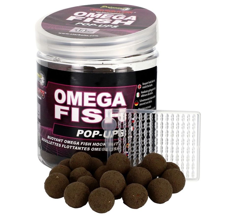 Starbaits Plovoucí boilies Omega Fish 80g