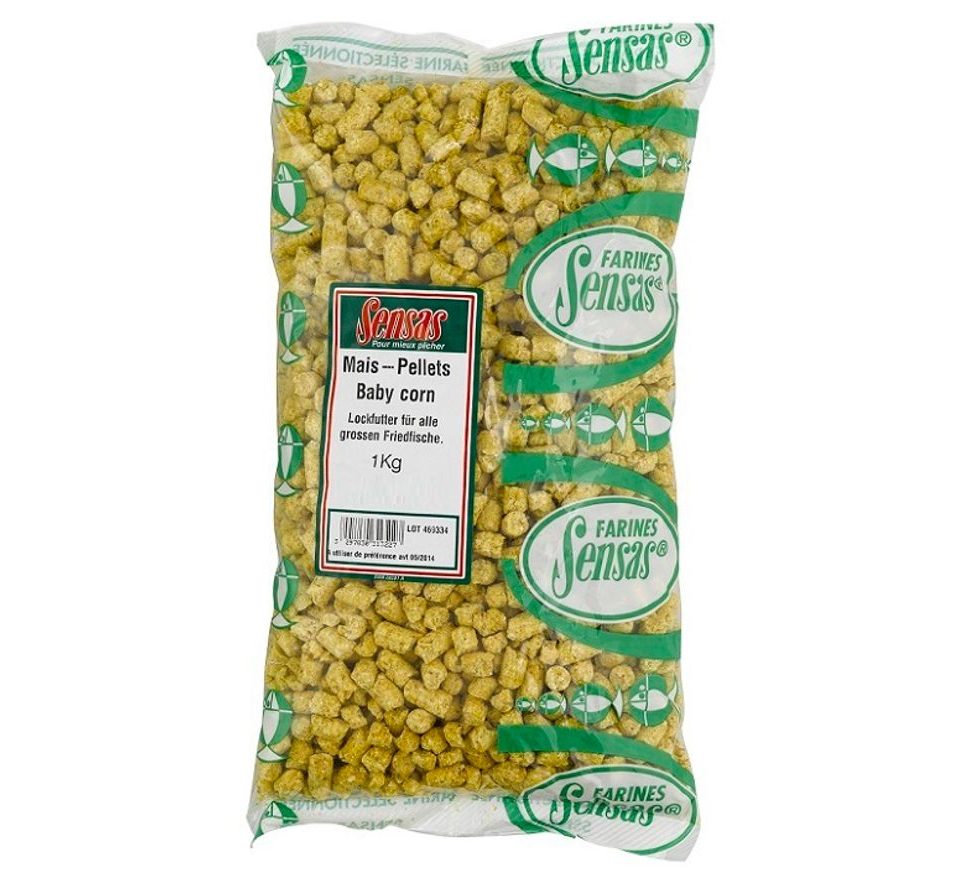 Sensas Kukuřičné pelety Baby Corn new 1kg