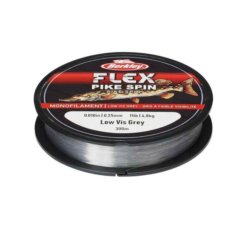 Berkley Vlasec Flex Pike Spin Transparent Grey 300m