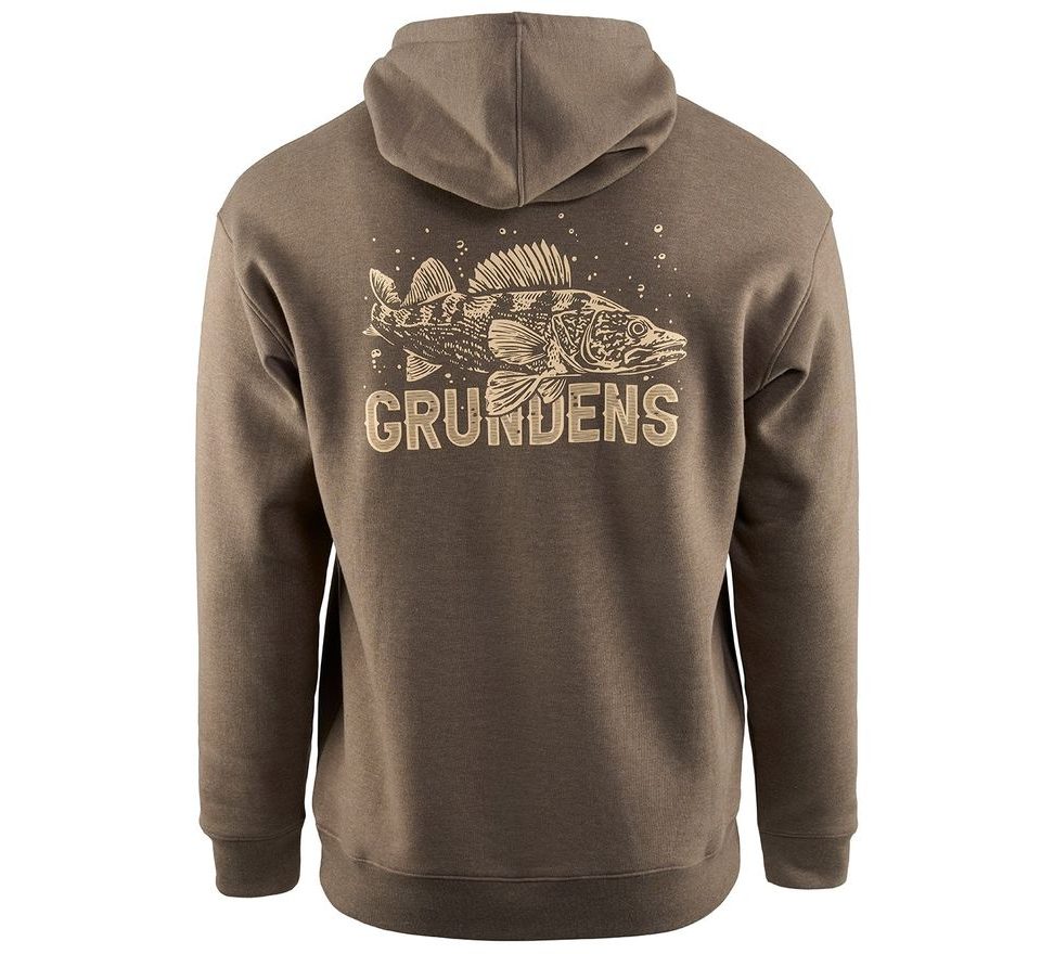Grundéns Mikina King of the Lakes Hoodie Otter Heather