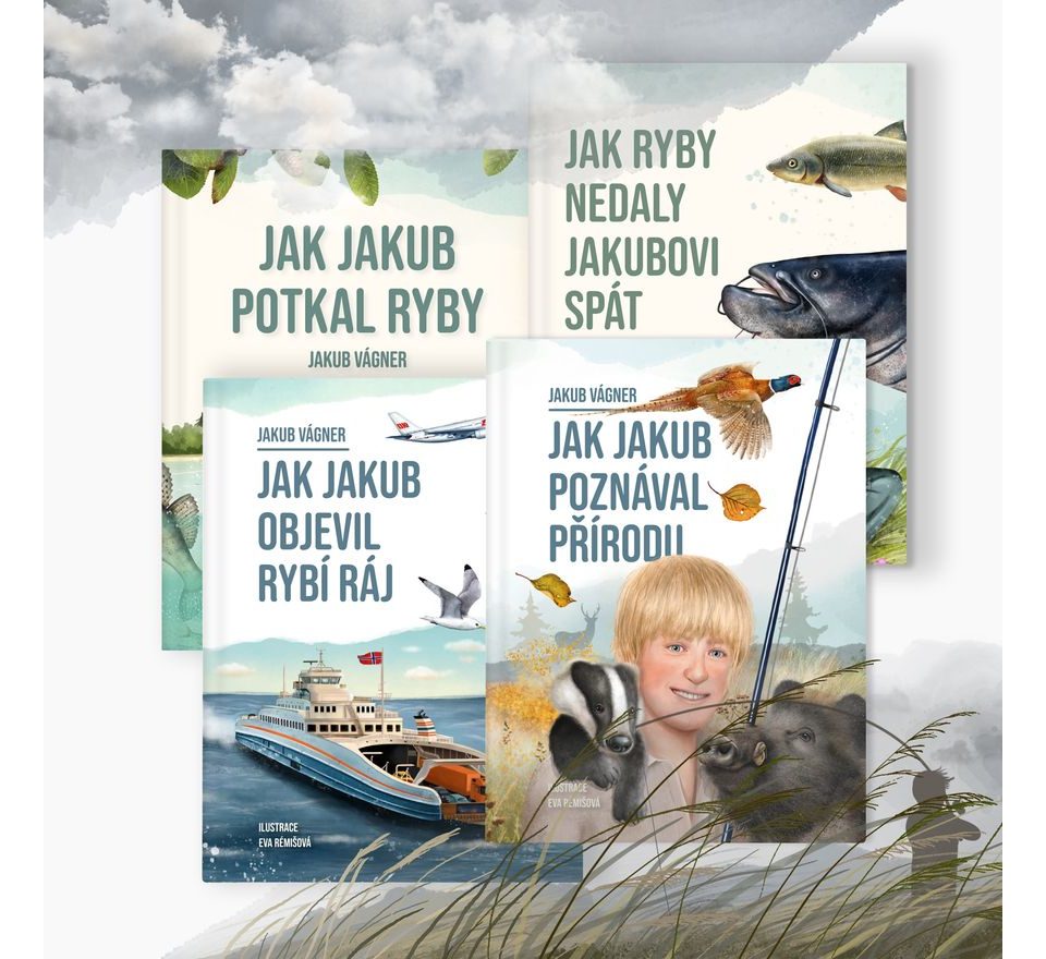 Vagner Knižní série Jakuba Vágnera 4ks