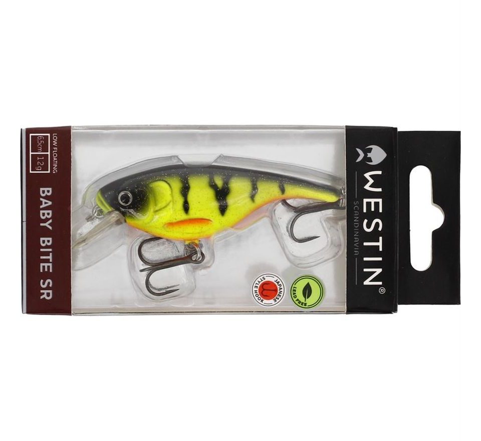 Westin Wobler BabyBite SR Crankbait Floating 3D Headlight