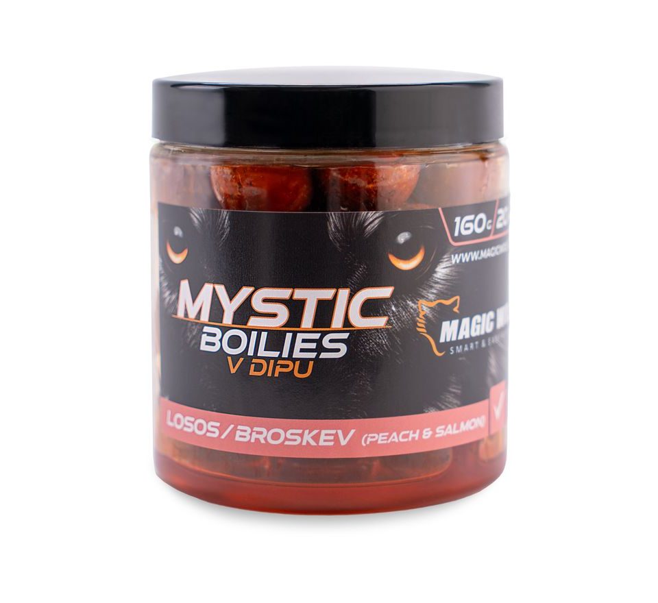 Magic Wolf Boilies v dipu Mystic 160g
