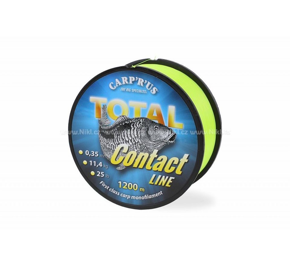 Carp´R´Us Vlasec Total Contact Line Yellow 1200m