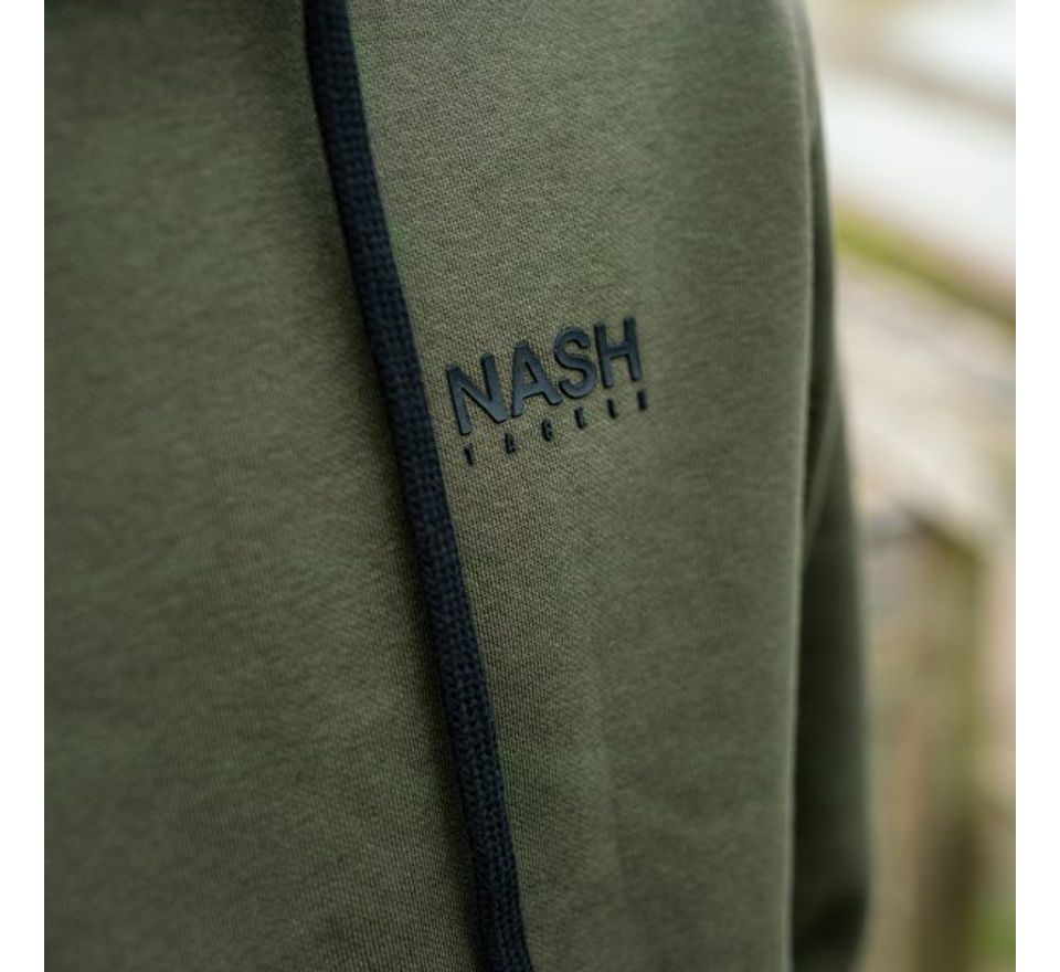 Nash Mikina Make It Happen Hoody Fish Logo Green
