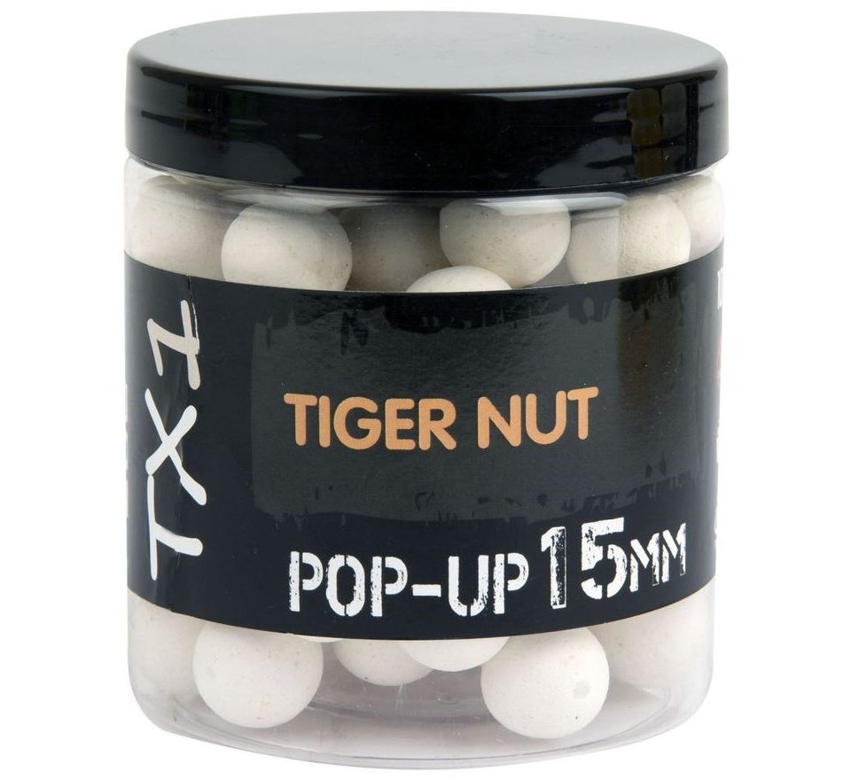 Shimano Boilies TX1 Pop Up Tiger Nut Fluoro White