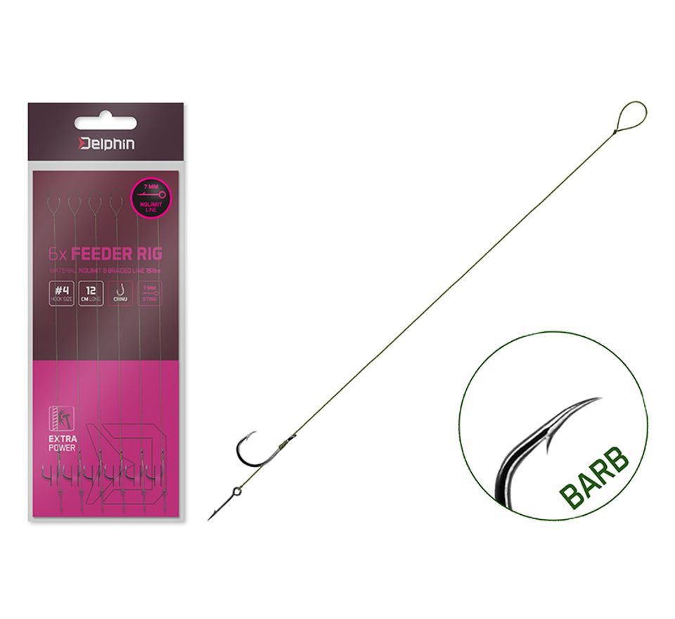 Delphin Návazec NoLimit Sting 6ks