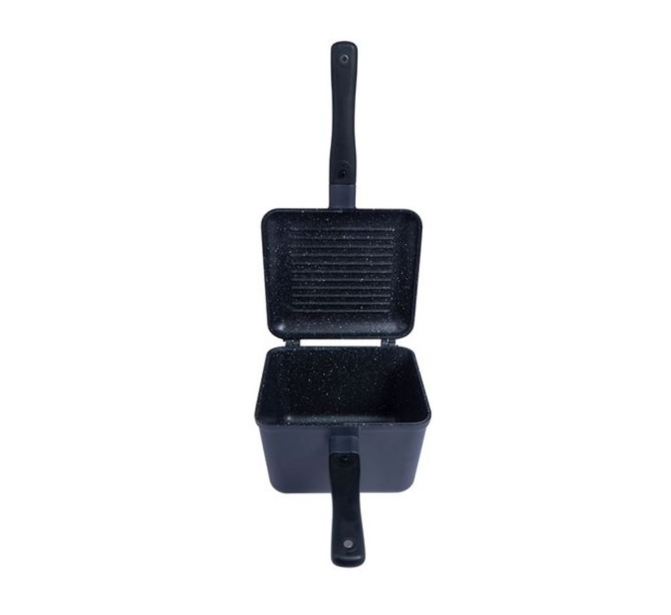 RidgeMonkey Pánev Connect Deep Pan and Griddle XL Granite Edition