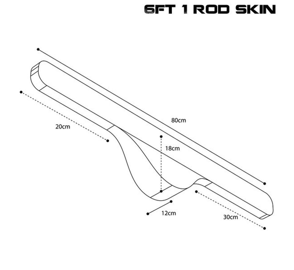 Nash Puzdro na prút Scope OPS Soft Protect 1 Rod Skin 6ft