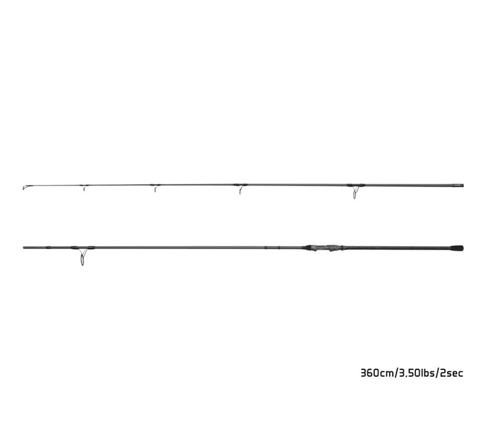 Delphin Prút Opium BlacxCarp 3G TechnoCork 12ft 360cm 3,00lbs 2diel