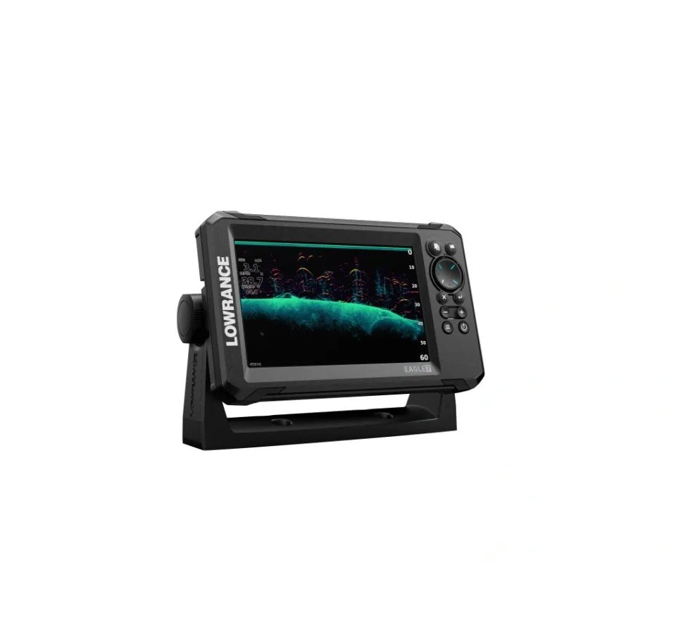 Lowrance Echolot Eagle 7 se sondou Splitshot HD + baterie + nabíječka ZDARMA