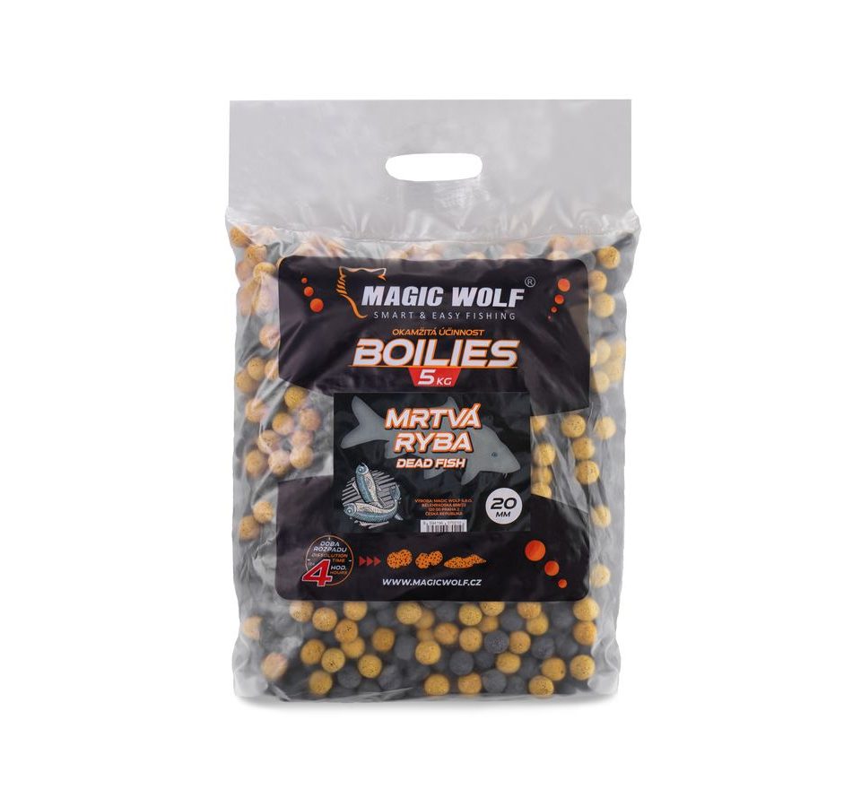 Magic Wolf Krmné Boilie 20mm 5kg