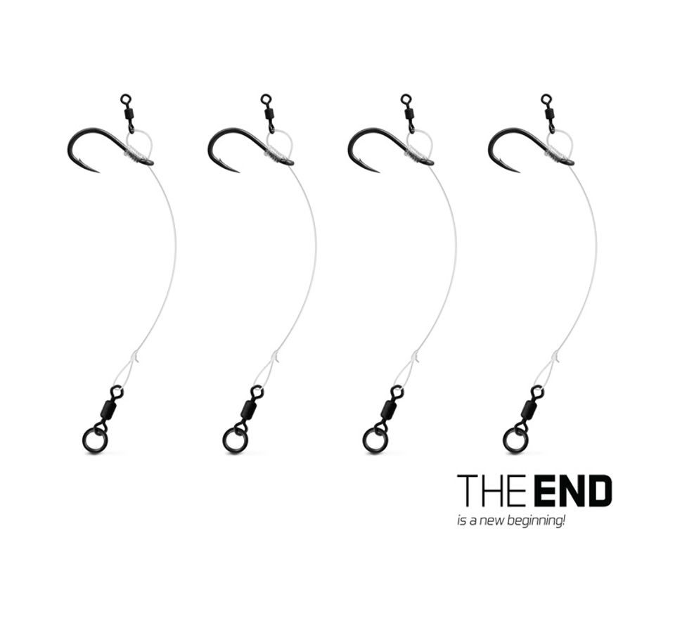 Delphin Návazec The End Chod Rig 4ks