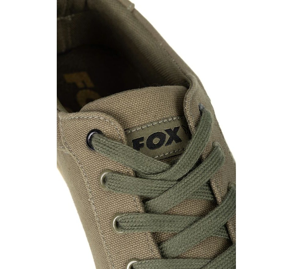 Fox Boty Khaki Canvas Shoe