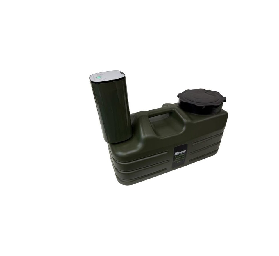Holdcarp Set Automatická Pumpa Digital Rechargeable Tap + Cubic Water Carrier 5L