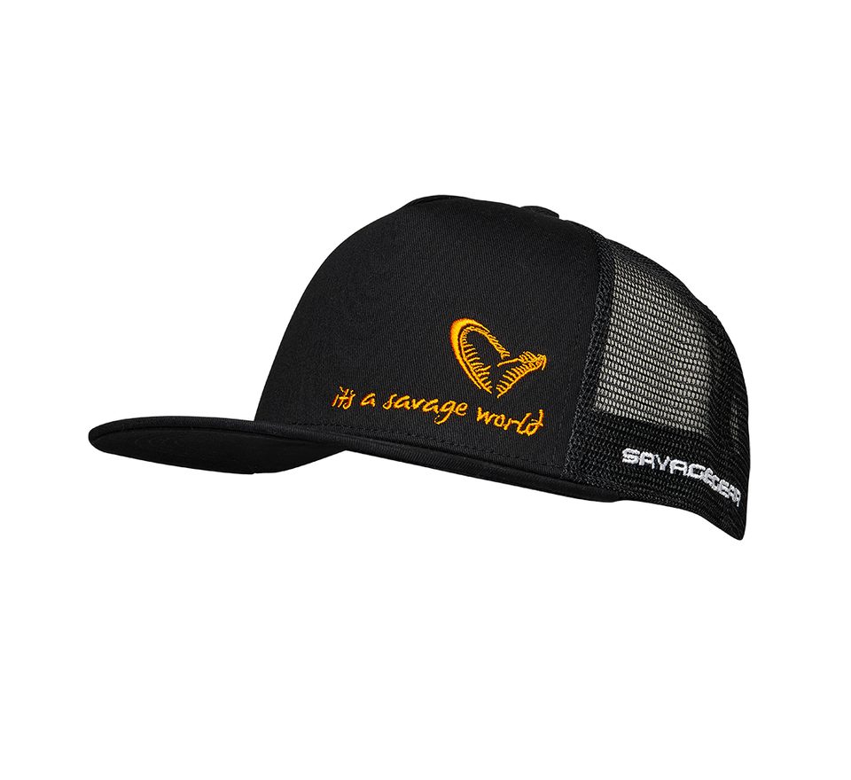 Savage Gear Kšiltovka All Black Cap Onesize Black Caviar