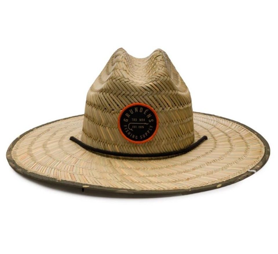 Grundéns Klobúk Waterman Straw Hat Reed O/S