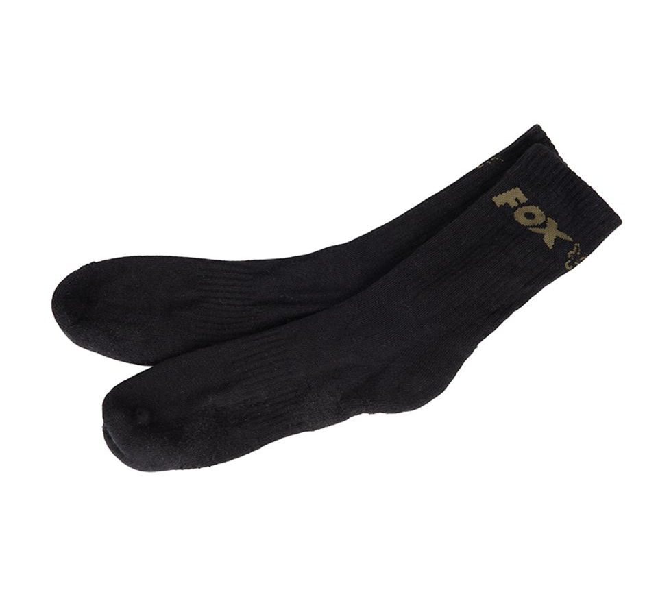 Fox Ponožky Black Socks 3-Pack