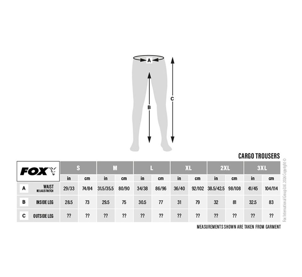 Fox Kalhoty Khaki LW Cargo Trouser