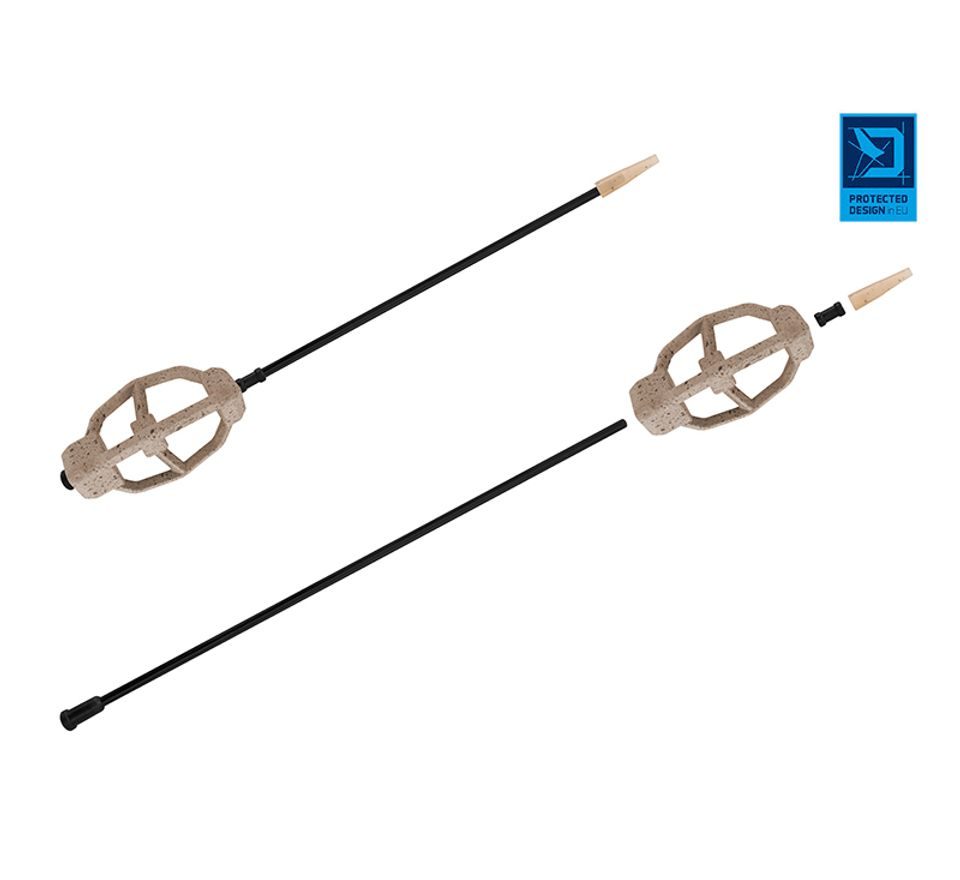 Delphin Olovené krmítko s trubičkou CyberTriple