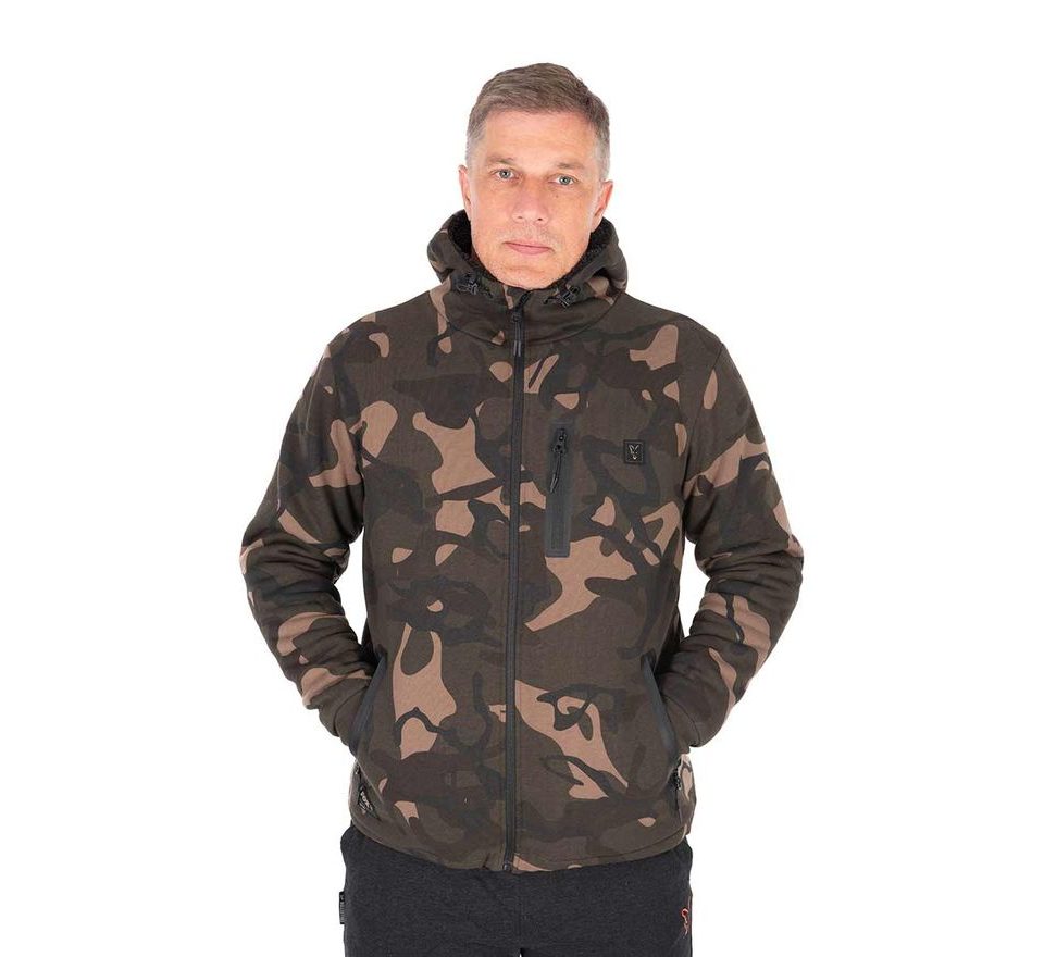 Fox Mikina Camo Full Zip Prem Sherpa 310 Hoodie