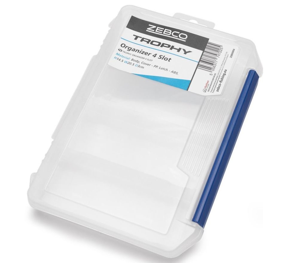 Zebco Krabička Trophy Organizer 4 Slot