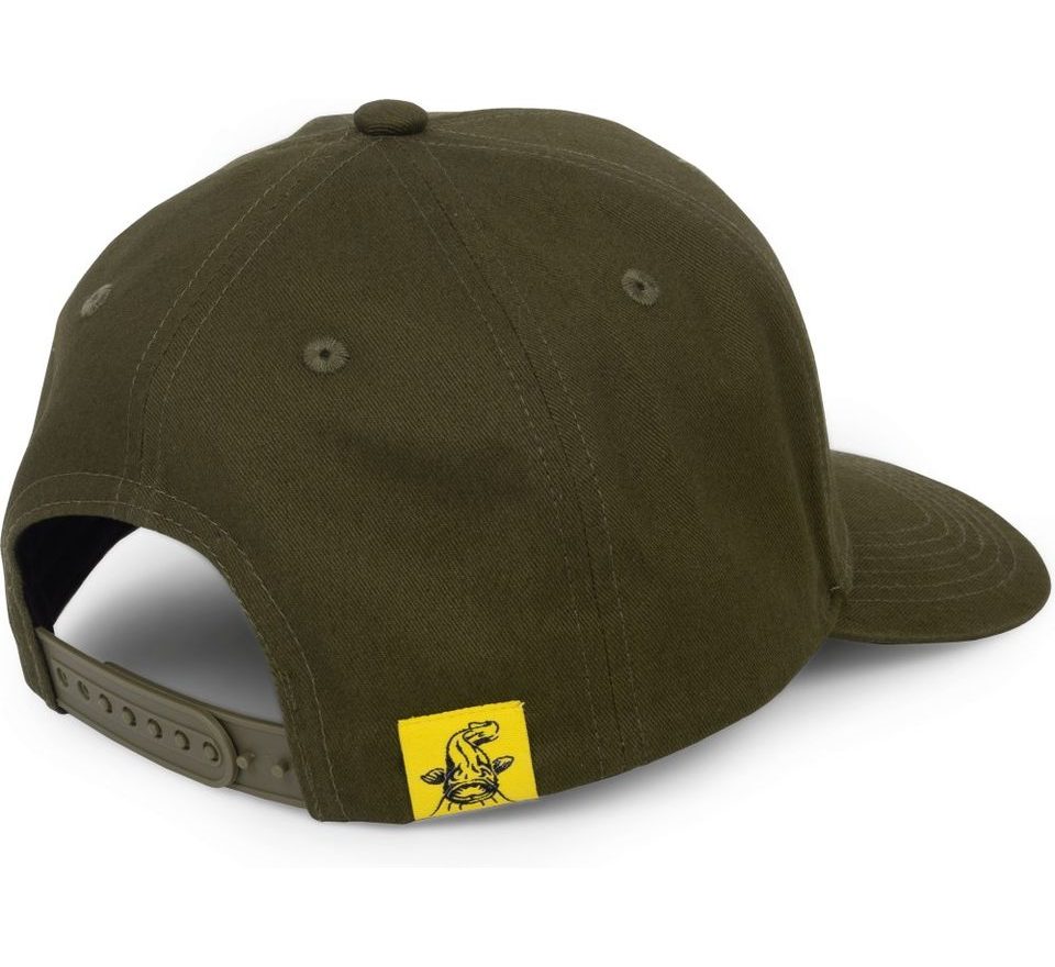 Black Cat Kšiltovka Green Flat Peak Cap
