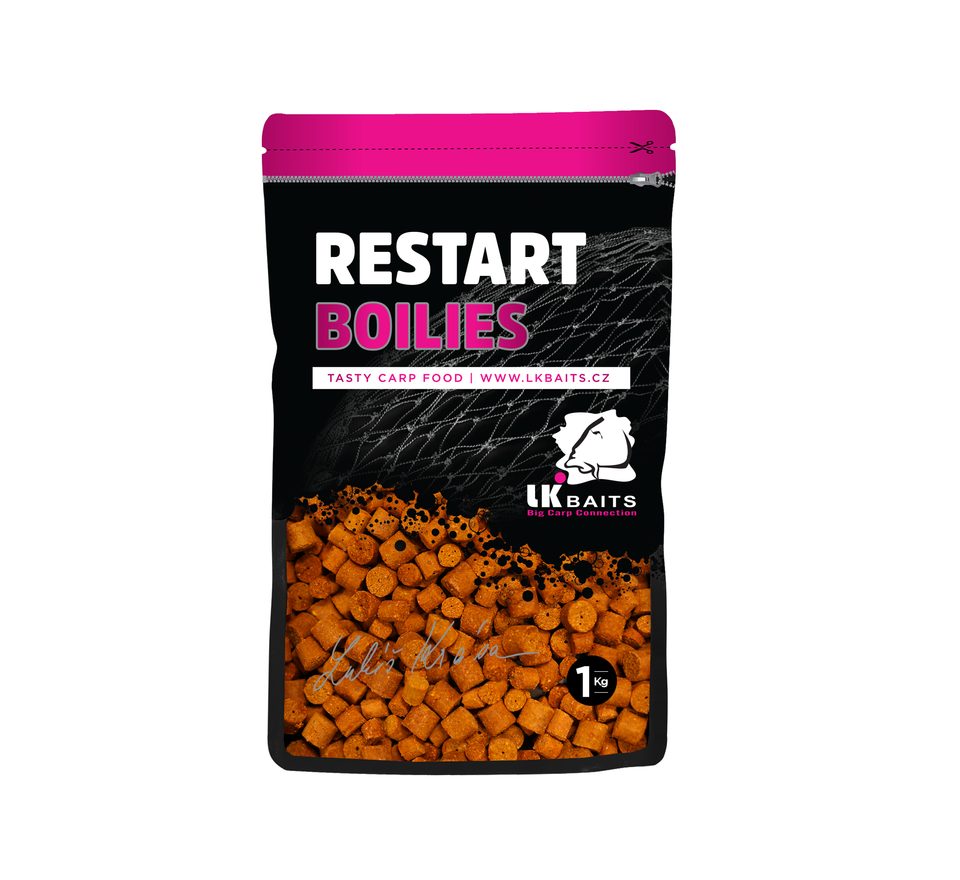 LK Baits Pelety ReStart ICE Vanilla 12-17mm 1kg