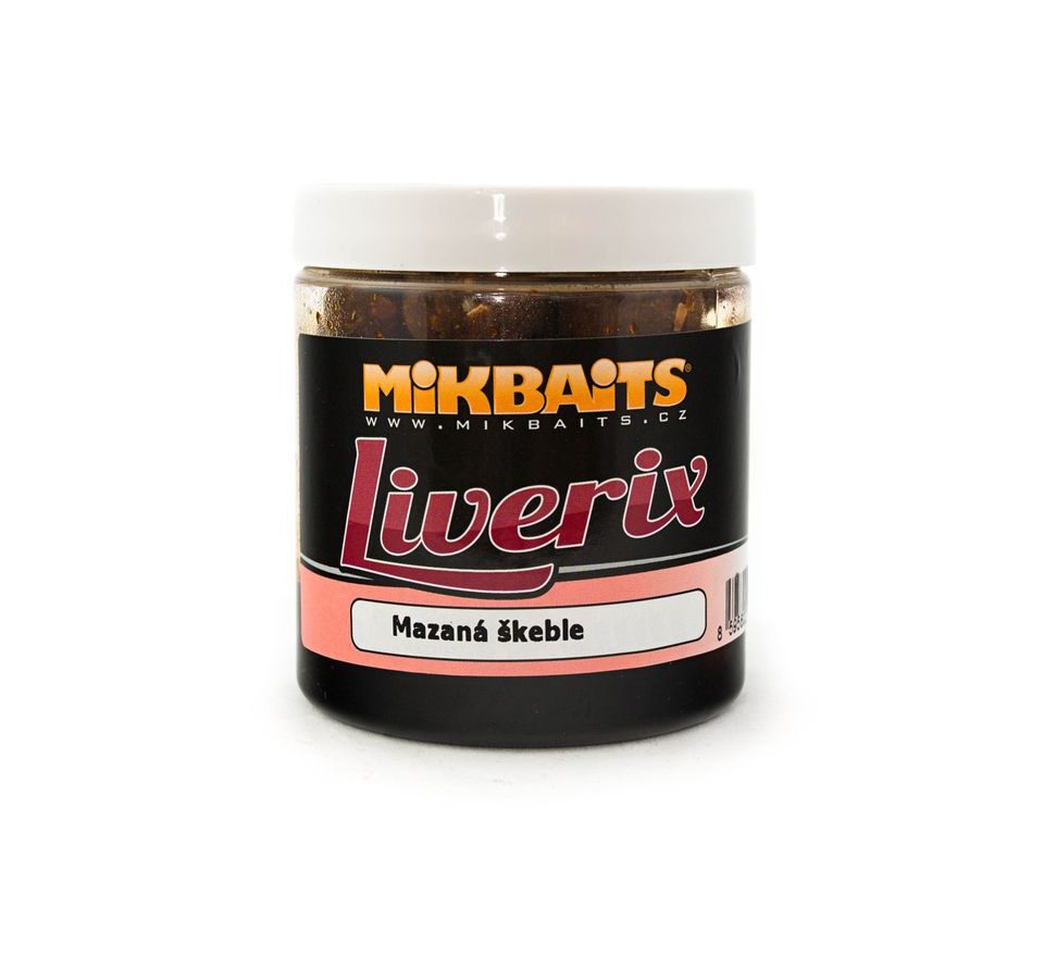 Mikbaits Boilie v dipu Liverix 250ml