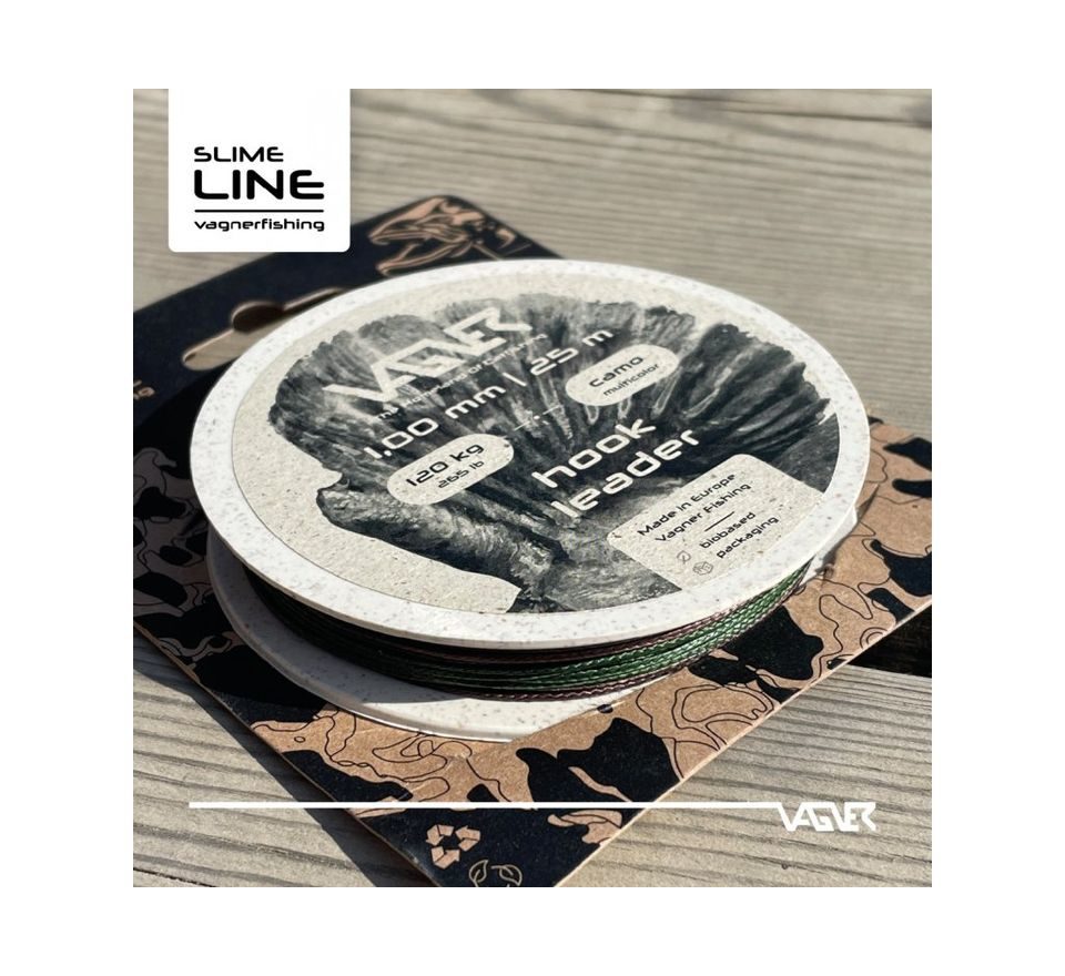 Vagner Náväzcová šnúra Hook Leader Camo Multicolor 25m