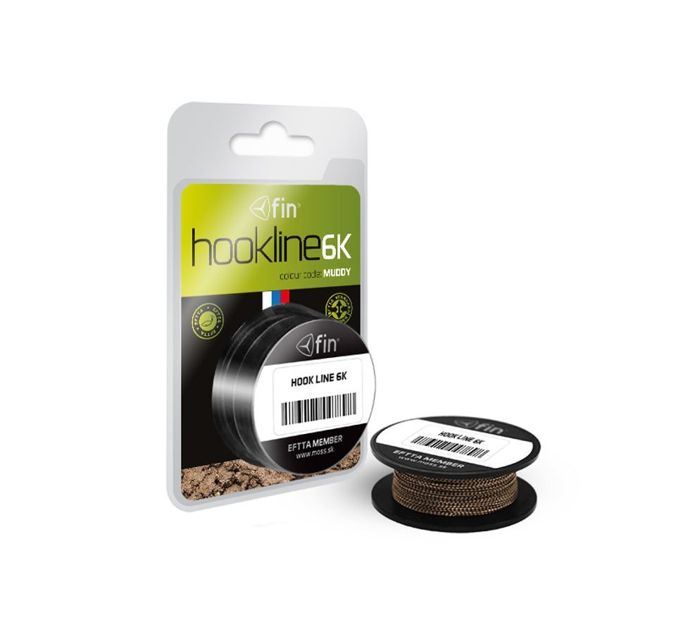 Delphin Šnúra HOOKLINE 6K Muddy 20m