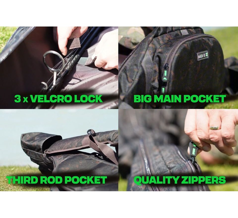 Zfish Puzdro na 2 Prúty Z-CORE Elite Carp Holdall 2 Rods 10ft 165cm