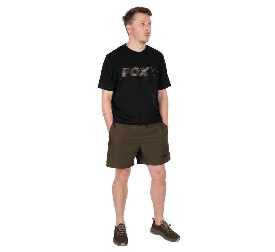 Fox Kúpacie šortky Khaki / Camo LW Swim Shorts