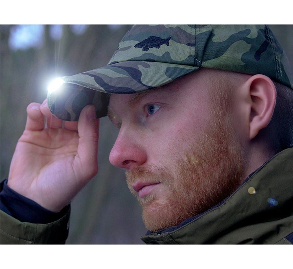 Delphin Šiltovka LED OutLine Camo