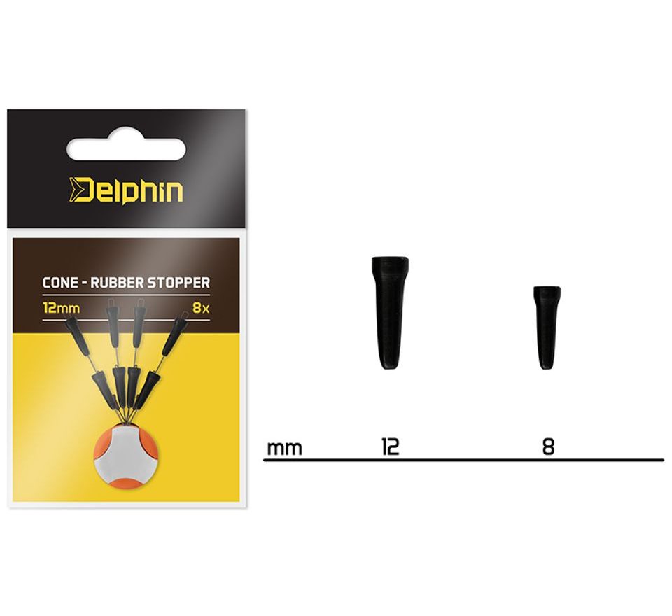 Delphin Stoper Cone Rubber Stopper 8ks