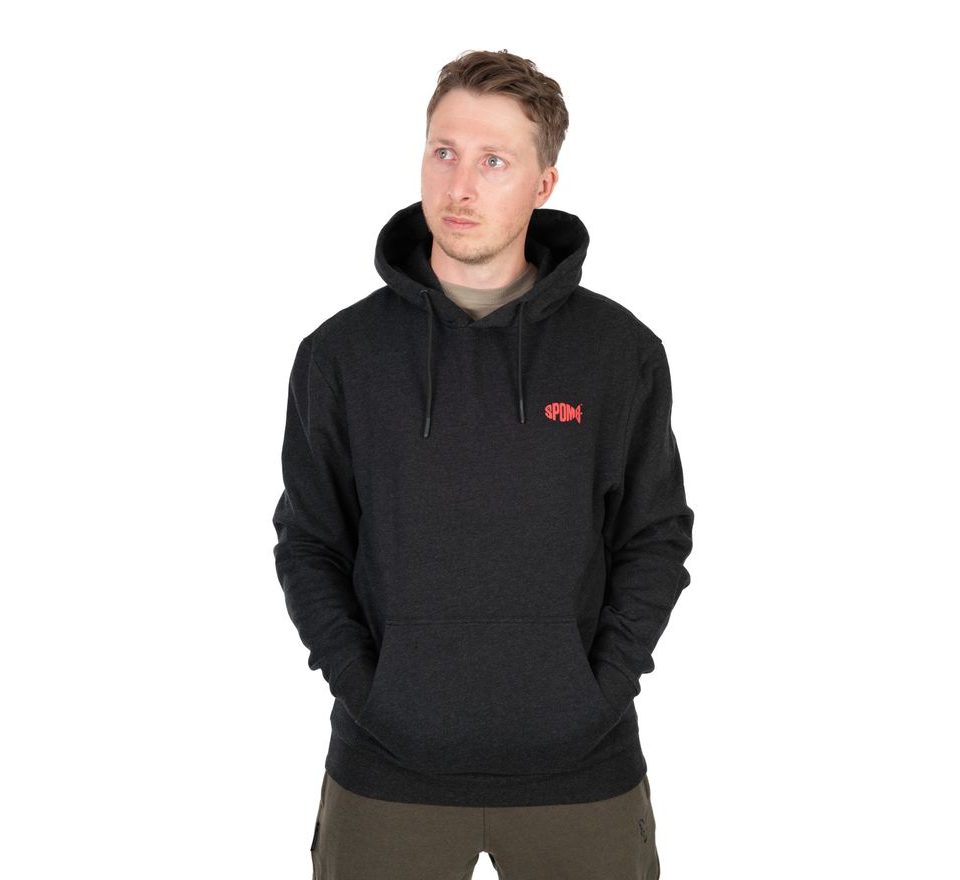 Spomb Mikina Black Marl Hoody