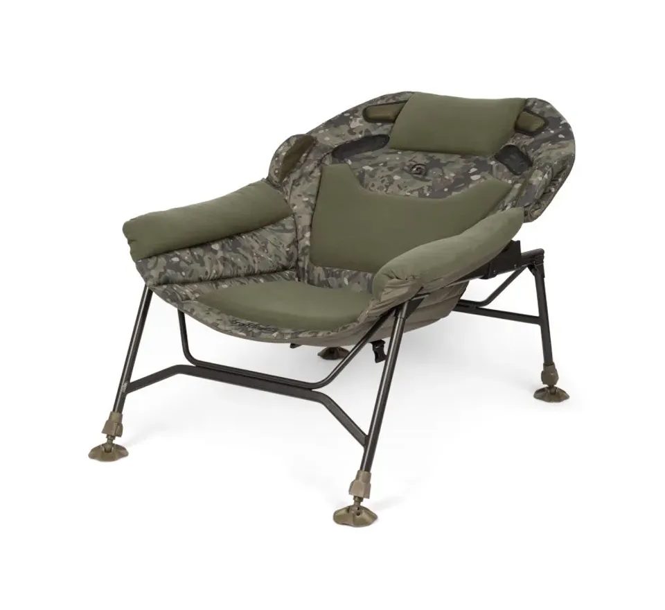 Trakker Kreslo Levelite Colossus Camo Recliner Chair