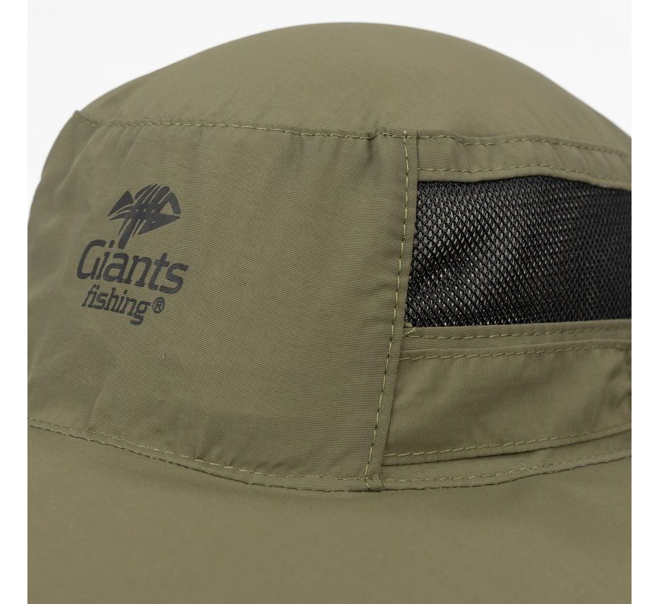 Giants fishing Rybársky klobúk Fishing Hat UV40+ Olive Green