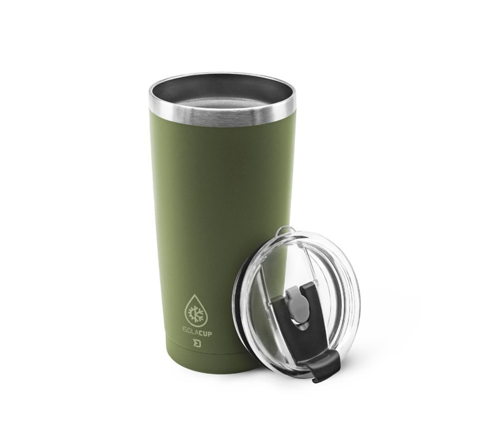 Delphin Termohrnček IsolaCup Green