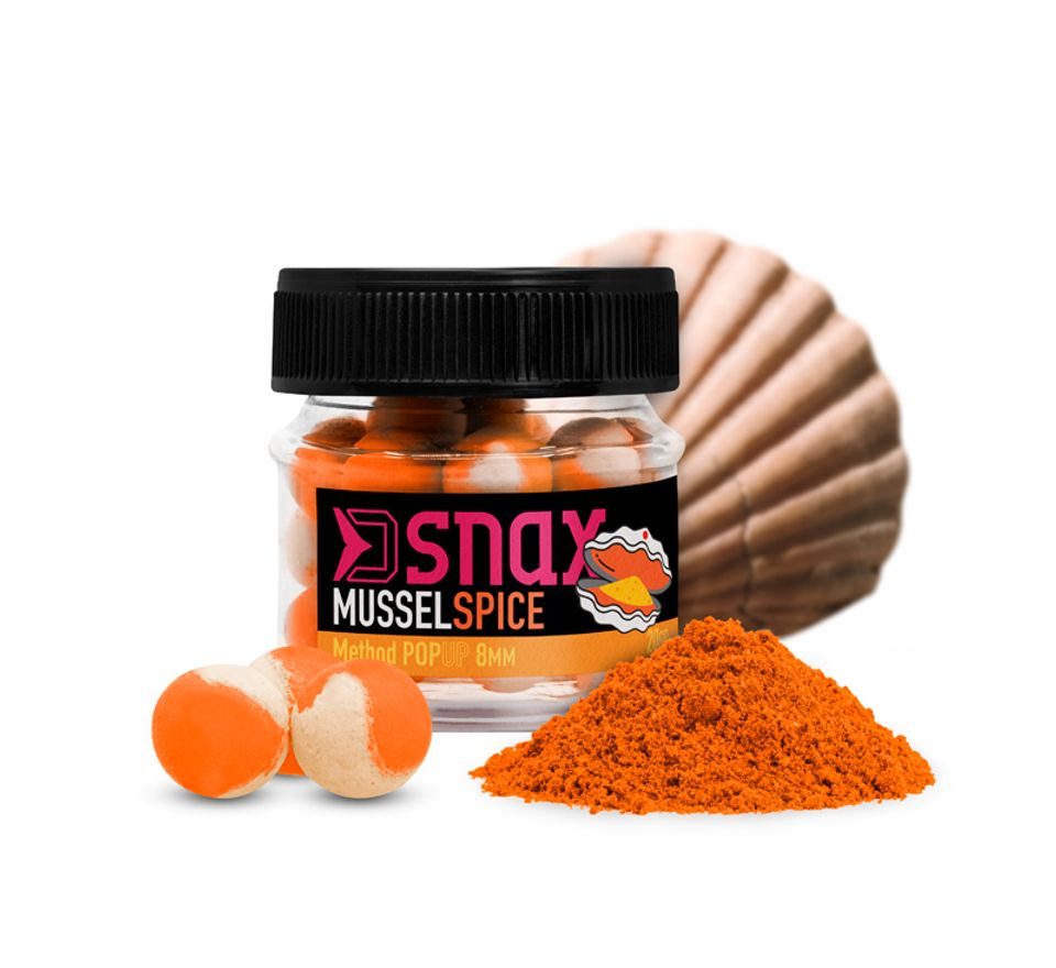 Delphin Plávajúca nástraha D Snax Pop Mušľa-Korenie 20g