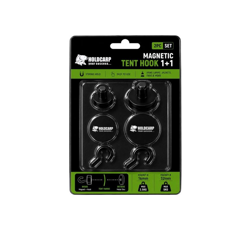 Holdcarp Magnetický háček Magnetic Tent Hook 1+1