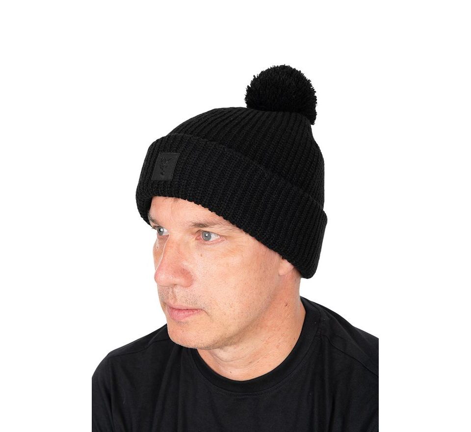 Fox Zimní čepice HD bobble Black