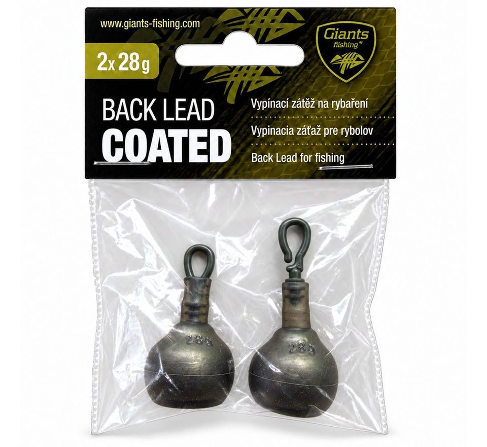 Giants fishing Záťaž Back Lead Coated 2ks