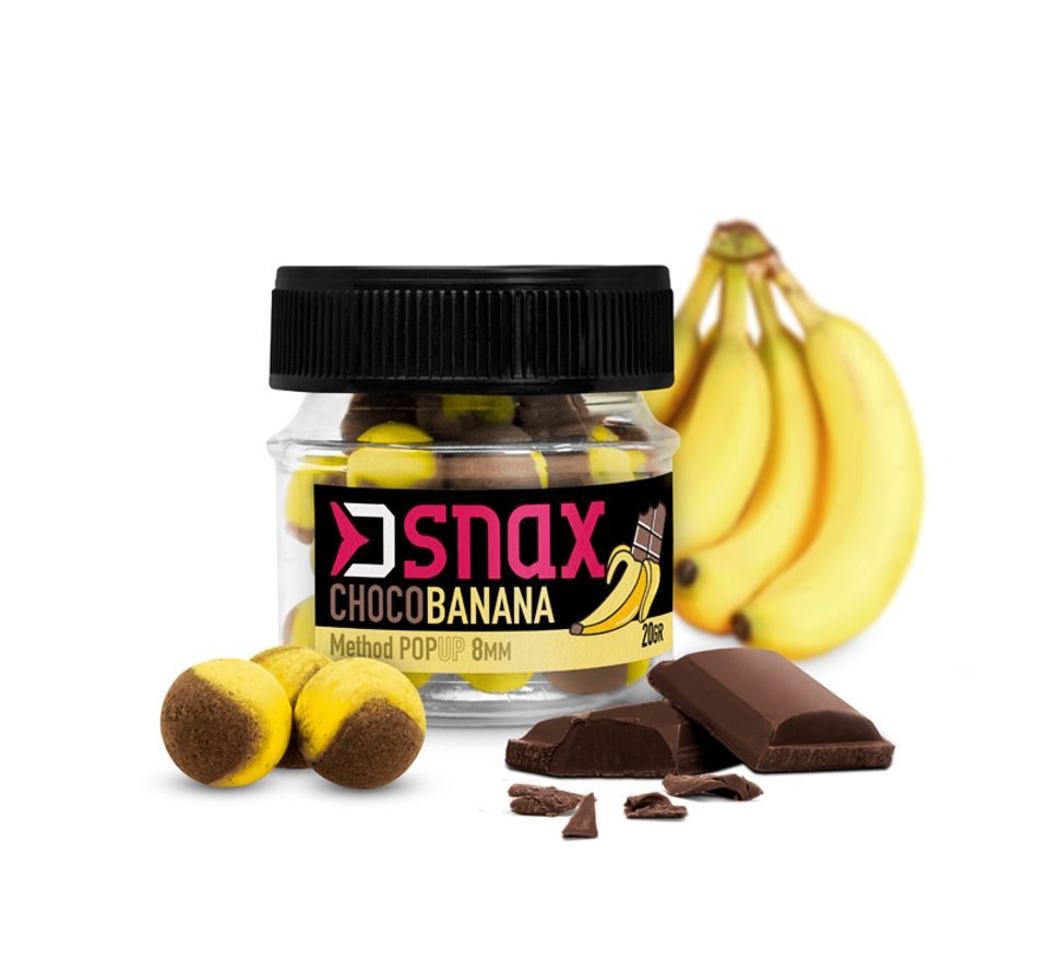 Delphin Plovoucí nástraha D Snax Pop Čokoláda-Banán 20g