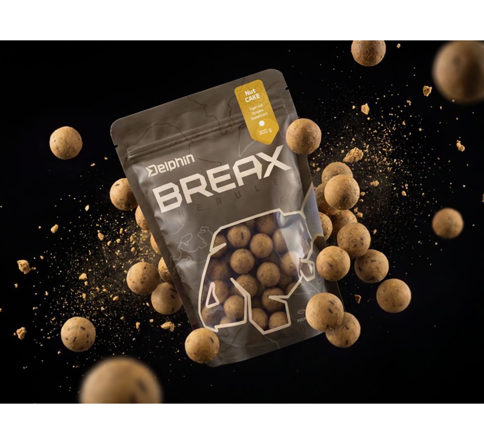 Delphin Boilies BreaX / NutCAKE 300g