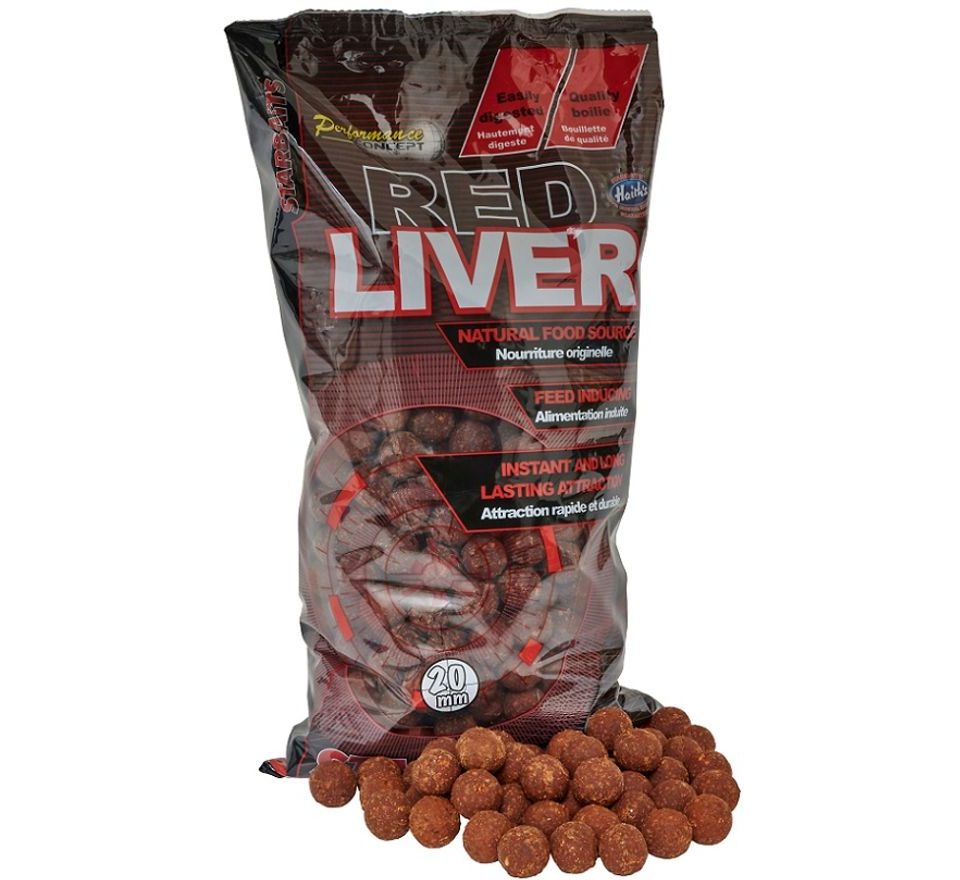 Starbaits Boilies Concept Red Liver 2kg