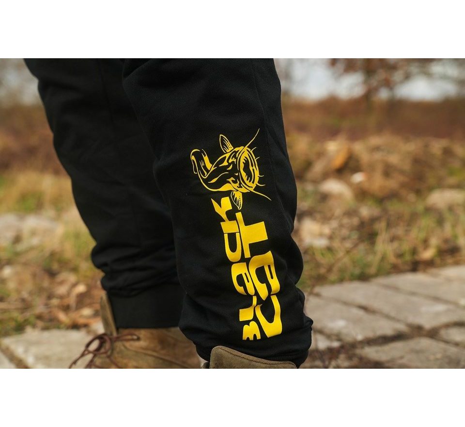 Black Cat Tepláky Black Joggers